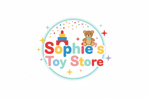 Sophie’s Toy Store 제목으로 멋진 로고 제작 부탁해.